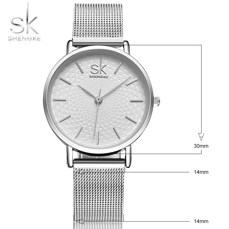 Reloj acero inoxidable mujer SK
