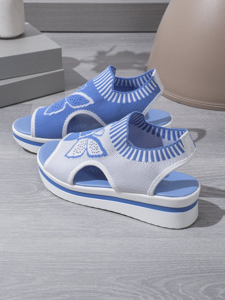 Sandalias deportivas mariposa